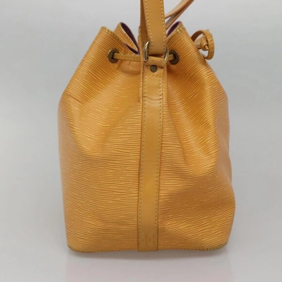 LOUIS VUITTON Epi Petit Noe Shoulder Bag Yellow M44109 LV Auth 141331 - Picture 6 of 16